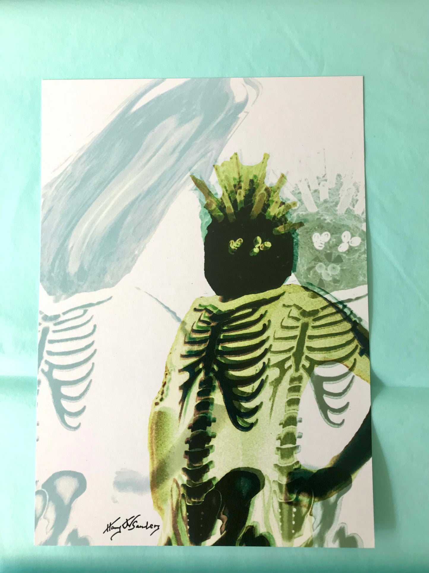 Harry Sanders postcards single