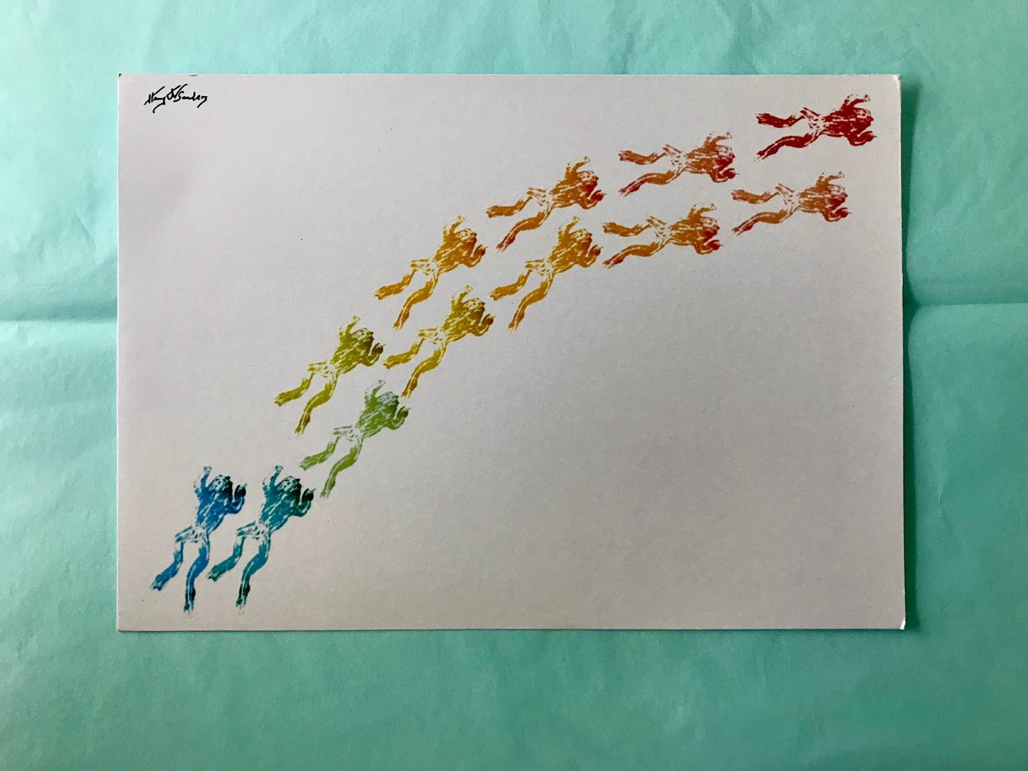 Harry Sanders postcards single