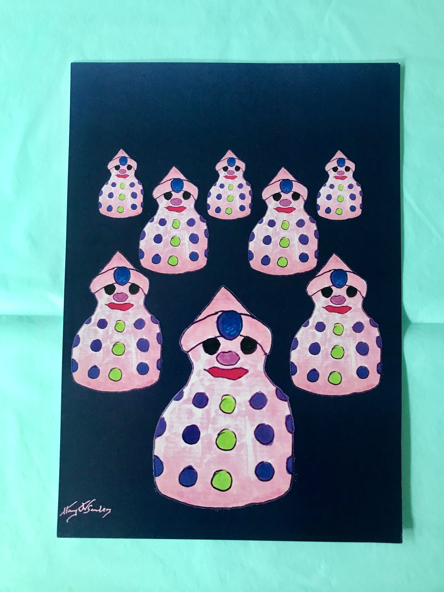 Harry Sanders postcards single