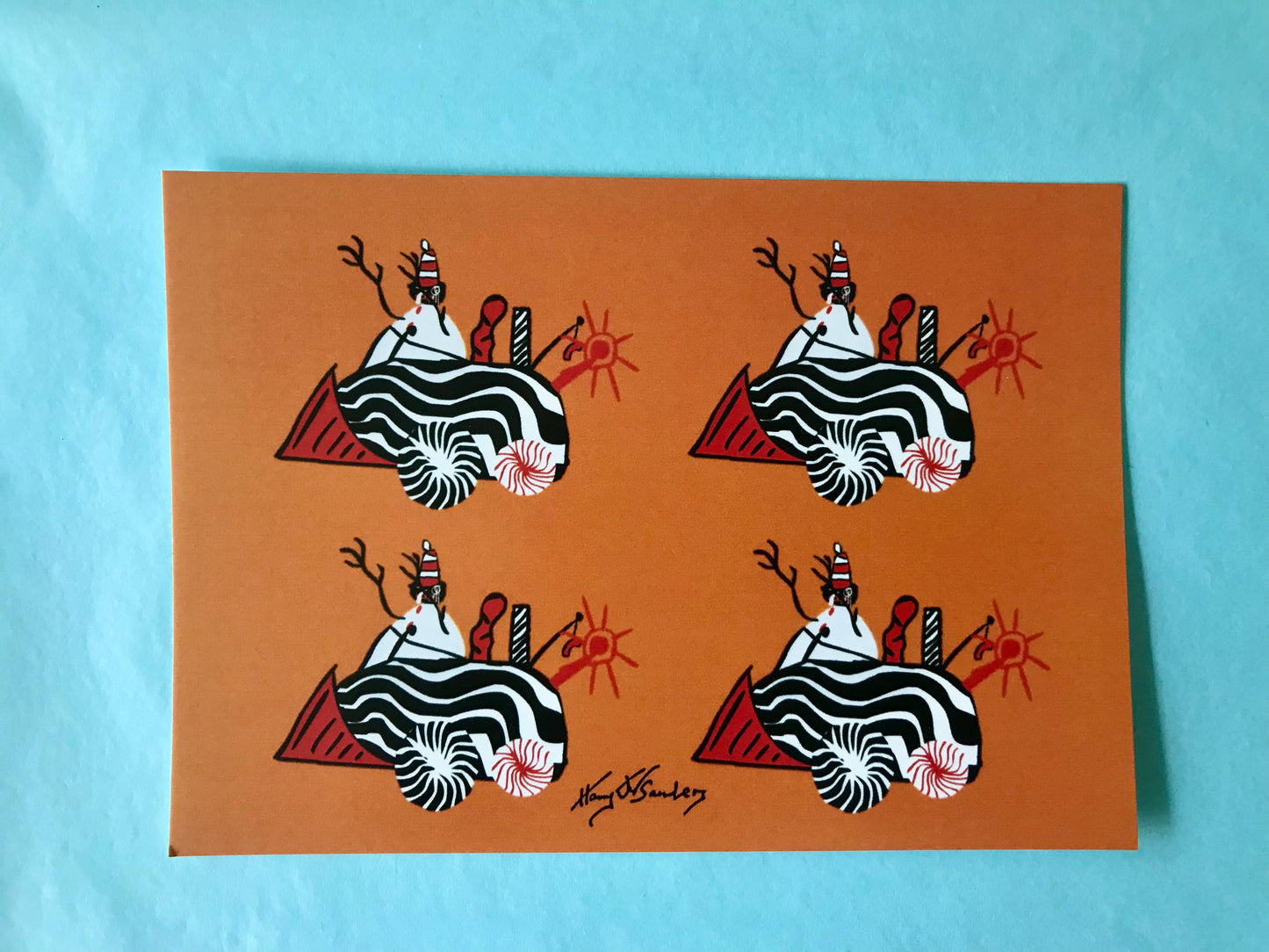 Harry Sanders postcards single