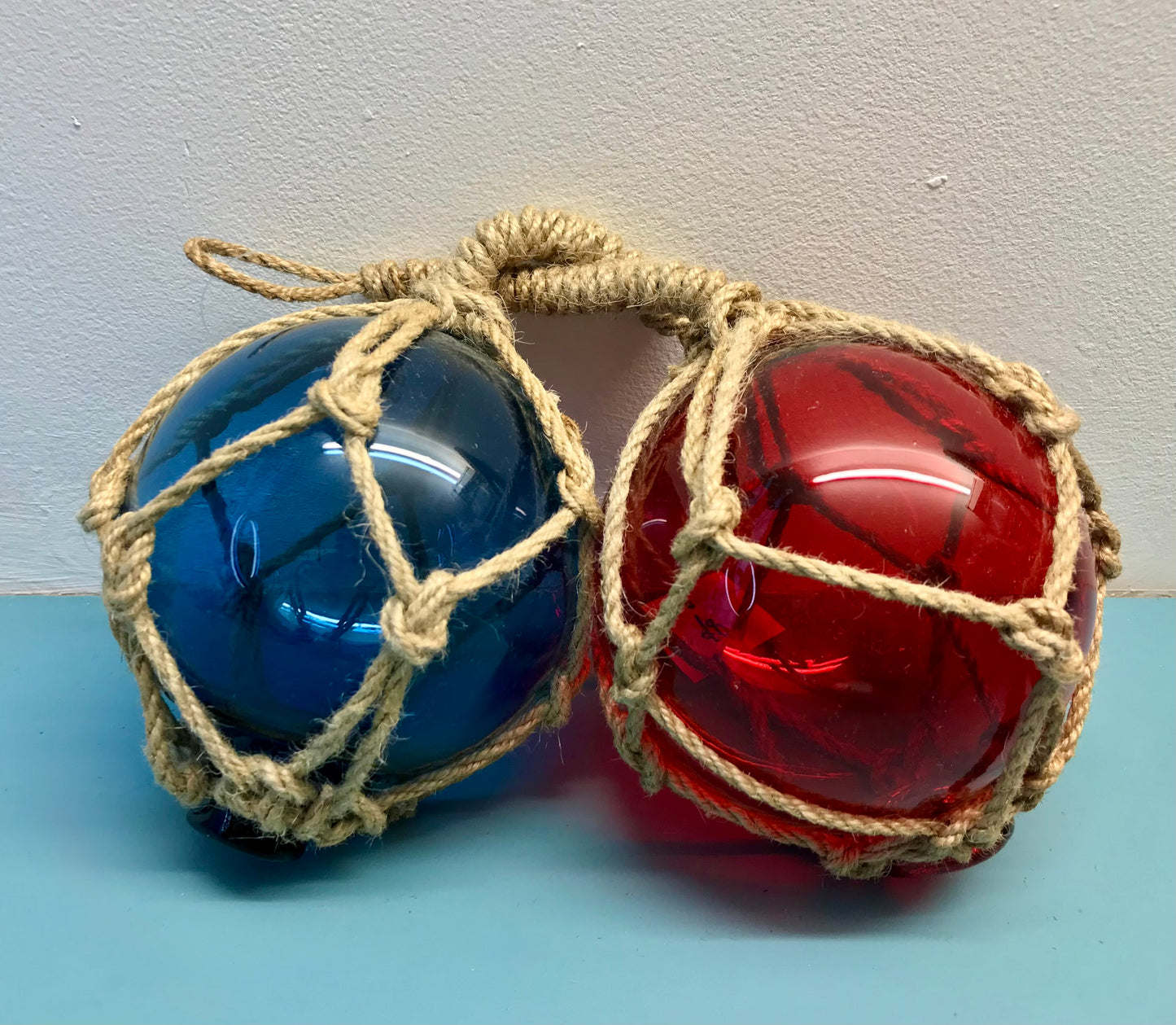 Nautical glass decorative floats
