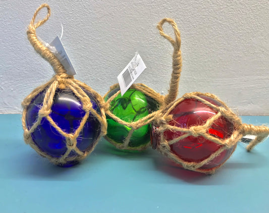 Nautical glass decorative floats